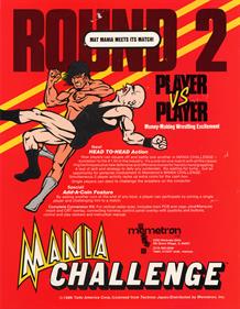 Mania Challenge - Advertisement Flyer - Front Image