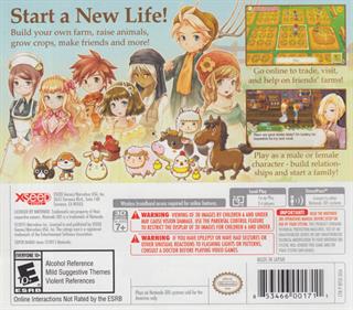 Story of Seasons - Box - Back Image