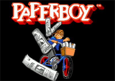 Paperboy - Screenshot - Game Title Image