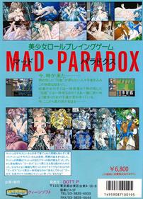 Mad Paradox - Box - Back Image