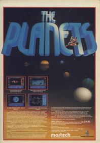 The Planets - Advertisement Flyer - Front Image