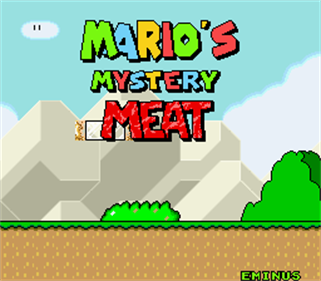Mario's Mystery Meat - Screenshot - Game Title Image