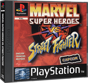 Marvel Super Heroes vs. Street Fighter - Box - 3D Image