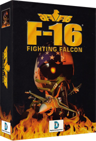 IF-16 Fighting Falcon - Box - 3D Image