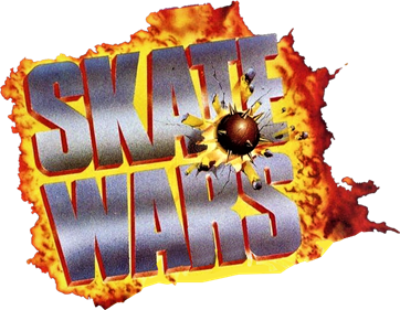 Skate Wars  - Clear Logo Image
