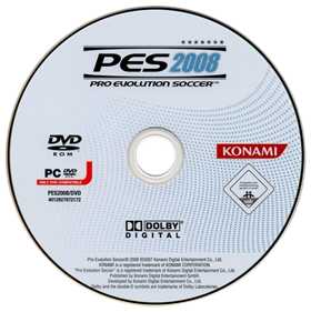 PES 2008: Pro Evolution Soccer - Disc Image