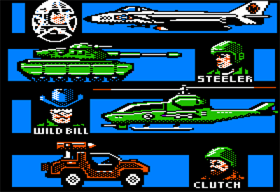 G.I. Joe: A Real American Hero - Screenshot - Game Select Image