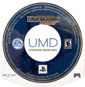 Need for Speed: Underground Rivals - Disc Image