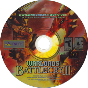 Warlords Battlecry III - Disc Image