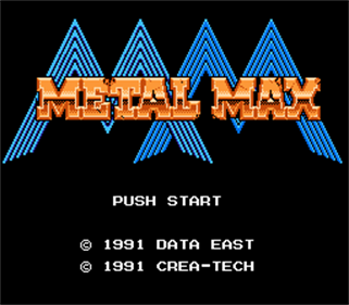 Metal Max - Screenshot - Game Title Image