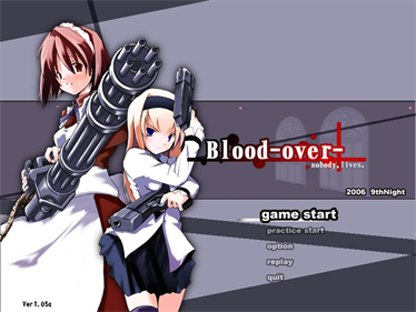 Blood-over- - Screenshot - Game Title