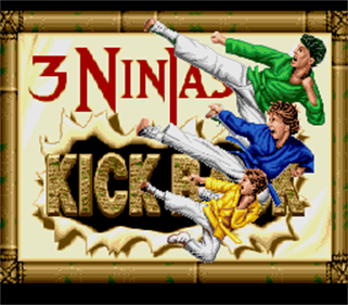 3 Ninjas Kick Back - Screenshot - Game Title Image