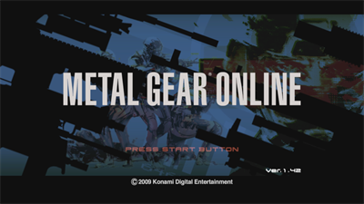 Metal Gear Online - Screenshot - Game Title Image