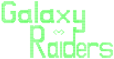 Galaxy Raiders - Clear Logo Image