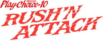 Rush'n Attack (PlayChoice-10) - Clear Logo Image