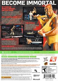 WWE 2K14 - Box - Back Image