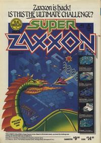 Super Zaxxon - Advertisement Flyer - Front Image