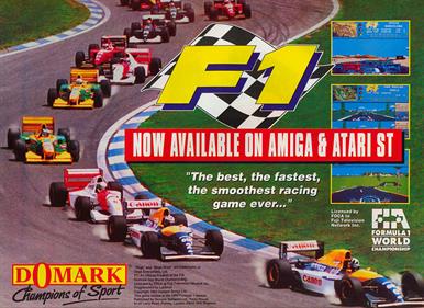 F1 - Advertisement Flyer - Front Image