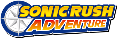 Sonic Rush Adventure - Clear Logo Image