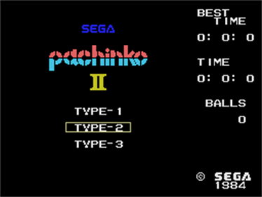 Pachinko II - Screenshot - Game Title Image