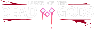 Curse of the Dead Gods - Clear Logo Image