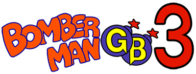 Bomberman GB 3 - Clear Logo Image