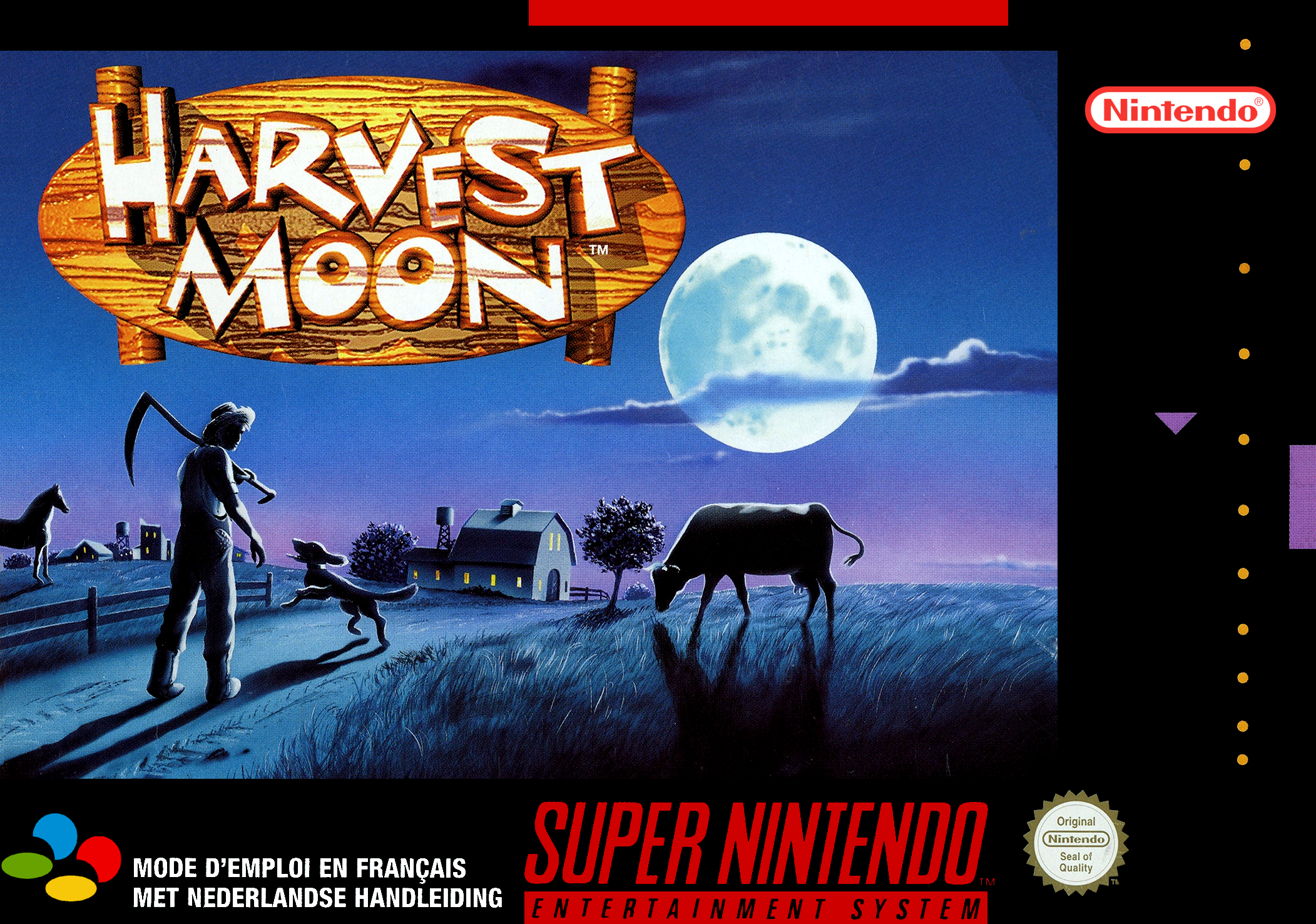 O início da maior colheita dos games em Harvest Moon (SNES) - Nintendo Blast