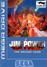 Jim Power: The Arcade Game - Fanart - Box - Front Image
