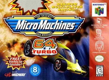 Micro Machines 64 Turbo - Box - Front Image