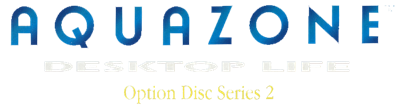 Aquazone: Desktop Life Option Disc Series 2: Black Molly - Clear Logo Image