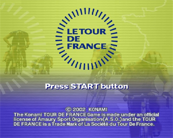 Le Tour de France - Screenshot - Game Title Image