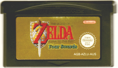 The Legend of Zelda: A Link to the Past and Four Swords - Cart - Front Image