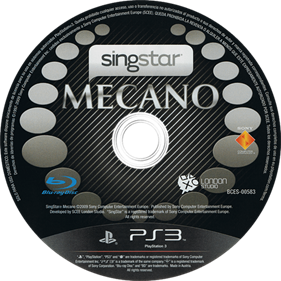 SingStar Mecano - Disc Image