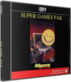 Super Games Pak - Box - 3D Image