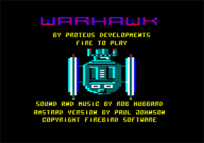 Warhawk  - Screenshot - Game Title Image