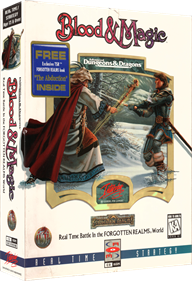 Advanced Dungeons & Dragons: Blood & Magic - Box - 3D Image