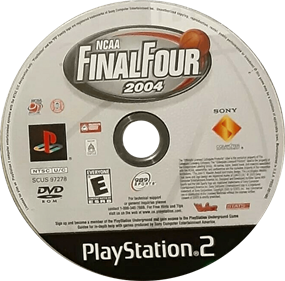 NCAA Final Four 2004 - Disc Image