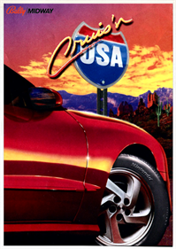 Cruis'n USA - Fanart - Box - Front Image
