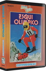 Olympic Skier - Box - 3D Image