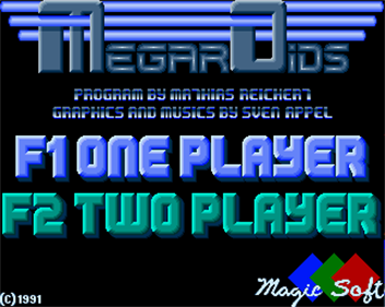 Megaroids - Screenshot - Game Title Image