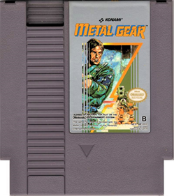 Metal Gear - Cart - Front Image