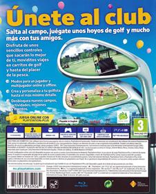 Everybody's Golf - Box - Back Image