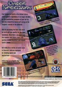 Cyber Speedway - Box - Back Image