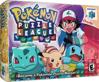 Pokémon Puzzle League - Box - 3D Image