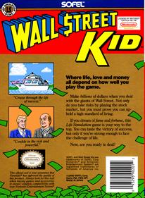 Wall Street Kid - Box - Back Image