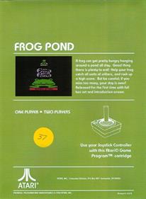 Frog Pond - Box - Back Image