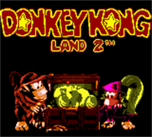 Donkey Kong Land 2: GBC Edition - Screenshot - Game Title Image