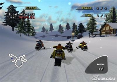 SnoCross 2: Featuring Blair Morgan - Screenshot - Gameplay Image