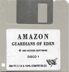 Amazon: Guardians of Eden - Disc Image