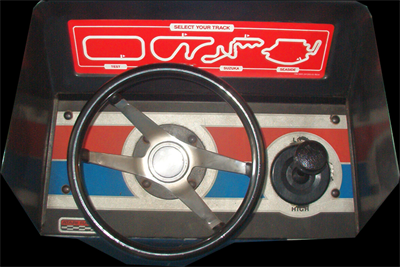 Pole Position II - Arcade - Control Panel Image